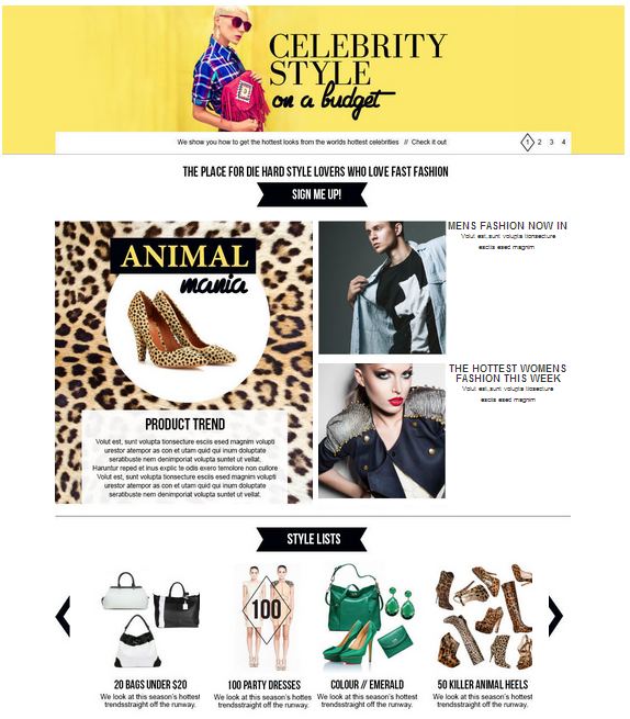 Fashion Affiliate Platform